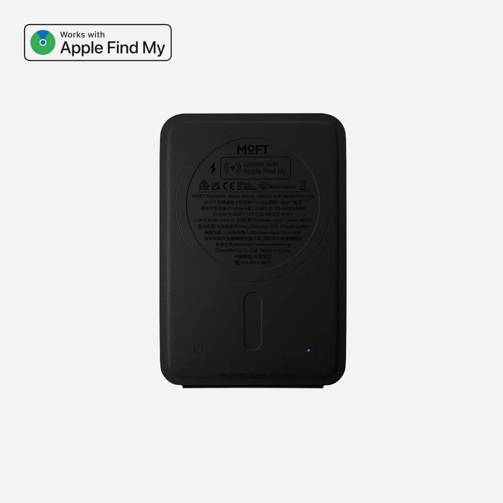 MOFT Trackable Snap-On — magnetyczny portfel i stojak z Apple Find My