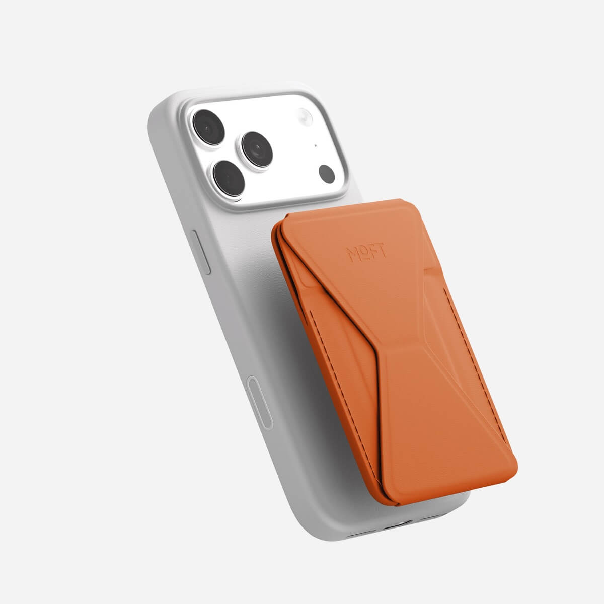 MOFT Trackable Snap-On — magnetyczny portfel i stojak z Apple Find My