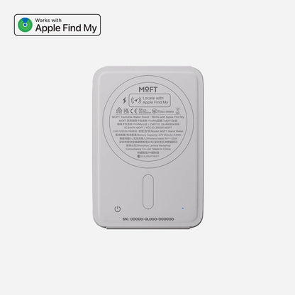 MOFT Trackable Snap-On — magnetyczny portfel i stojak z Apple Find My